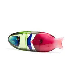 Fish by Antonio da Ros, for Cenedese, sommerso glass, signed 'Cenedese 1972 Murano', sold Apr 2018