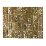 Wall Panels by Philip and Kelvin Laverne, perforated brass, sold Apr 2018