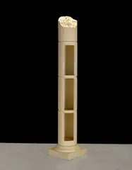 Custom "Ruined" Column Cabinet by John Dickinson, sold Apr 2018