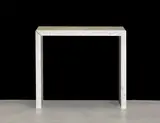 John Dickinson, Custom Quarry Edge Console Table, marble