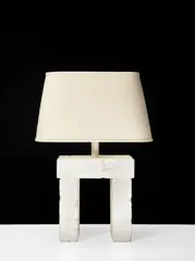 Custom Stonehenge Table Lamp by John Dickinson, sold Apr 2018