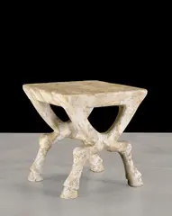 Custom Hoofed Side Table by John Dickinson, sold Apr 2018