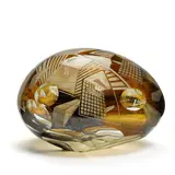 David J. Schwarz, Untitled, blown and faceted glass, signed 'Dave Schwarz 7