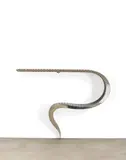 Guillaume Piéchaud, Wall Mounted Console Table, stainless steel, signed on metal tag 'G Piechaud 2010'