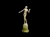 Ferdinand Preiss, An Art Deco Carved Ivory Figure of a Dancing Female Nude