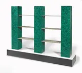 Ettore Sottsass, Alessandria d'Egitto bookcase designed 1980