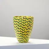 Calabash Vase by James Carpenter, fused glass tesserae, signed 'venini 85', offered Oct 2017