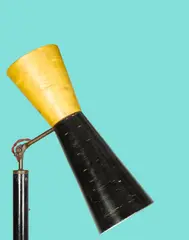 Le Corbusier and Pierre Jeanneret, 'Diabolo' Standard Floor Lamp, steel and aluminum