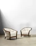 Pierre Chareau, Pair of Fauteuils