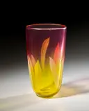 A Piume Vase by Archimede Seguso, internally decorated glass, together with a copy of the receipt from Galleria Rossella Junck, Venice, sold Dec 2017
