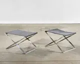 Poul Kjærholm, Pair of PK91 Stools
