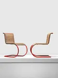 Ludwig Mies van der Rohe, A pair of MR10 chairs, designed 1927, executed c.1931 by Gebrüder Thonet
