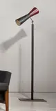 Le Corbusier, Diablo floor lamp, circa 1963-64, model LC-LU-02-A, for Guilux, steel, aluminum