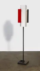 Jean-Boris Lacroix, Floor lamp, acrylic, enameled steel