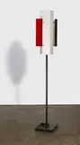 Jean-Boris Lacroix, Floor lamp, acrylic, enameled steel