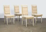 Vladimir Kagan, Four dining chairs