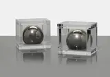 Charles Hollis Jones, Pair of Ball book ends