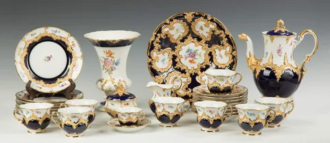 Meissen, Luncheon Set