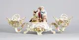 Meissen, Porcelain Sweet Meat Dish w/Children