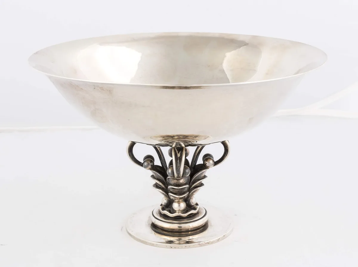 Sterling Silver Compote by Georg Jensen, sold Sep 2017