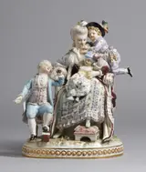 Meissen, Porcelain Figural Group