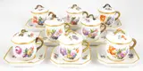 Royal Copenhagen, Covered Demitasse Cups