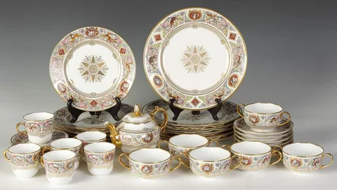 Luncheon Set, Service for 6 by Sèvres, sold Sep 2011