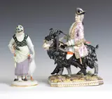 Meissen, Lady with Geese