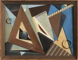 Frederico Kromka, Composition, 1929, Mixed media