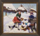 Jozef Teodor Mousson, In the Yard