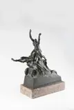 Ladislav Beneš, Speed, Strength, Resistance, 1921, Bronze, marble