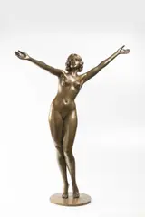 Emanuel Kodet, Lila Nikolská, 1926, Bronze