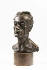 Karel Kotrba, Portrait of František Kupka, 1928, Bronze, cast from original plaster model