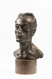 Karel Kotrba, Portrait of František Kupka, 1928, Bronze, cast from original plaster model