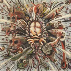 Gabriel Urbánek, Evolution, 1959, Oil on canvas