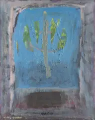 Karel Valter, Emerging Nature, 1984, Oil on plywood