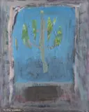 Karel Valter, Emerging Nature, 1984, Oil on plywood