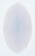 Michal Bauer, Vertical Meditation, 2019, Acrylic and oil on canvas