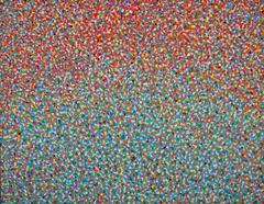 Hermann-Josef Kuhna, "Widerschein", 2002, Öl auf Leinwand