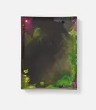 Gotthard Graubner, Ohne Titel (Farbwanne), 1985, Acryl auf Zinkwanne