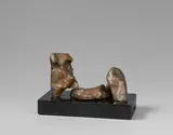 Henry Moore, Three Piece Reclining Figure: Maquette Nr 1