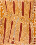 Ningura Napurrula, Ohne Titel, 2008, Acryl auf Leinwand