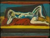Norbert Tadeusz, Ohne Titel, 1966/93, Öl auf Holz
