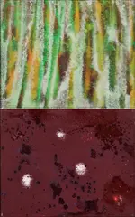 Petra Lemmerz, Konvolut von 2 Gemälden, 2005, Jeweils: Acryl auf Leinwand