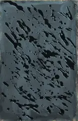 Henri Michaux, Ohne Titel, 1979, Acryl auf Leinwand