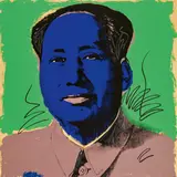 Mao by Andy Warhol, 1972, screenprint on paper, sold Jun 2023