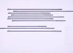 Jorinde Voigt, "Collective Time" (Australia Series - 7), 2009, Tinte und Bleistift auf ARTISTICO + FABRIANO (Trockenstempel)