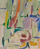 André Lanskoy, Ohne Titel, Öl auf Leinwand