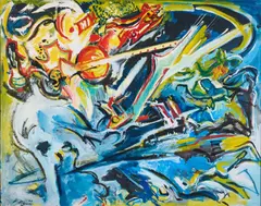 Édouard Pignon, Ohne Titel, 1963, Öl auf Leinwand