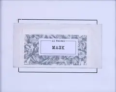 Mask by Ai Weiwei, 2020, Serigrafie auf Einwegmaske (Sonnenblumensamen), sold Aug 2023
